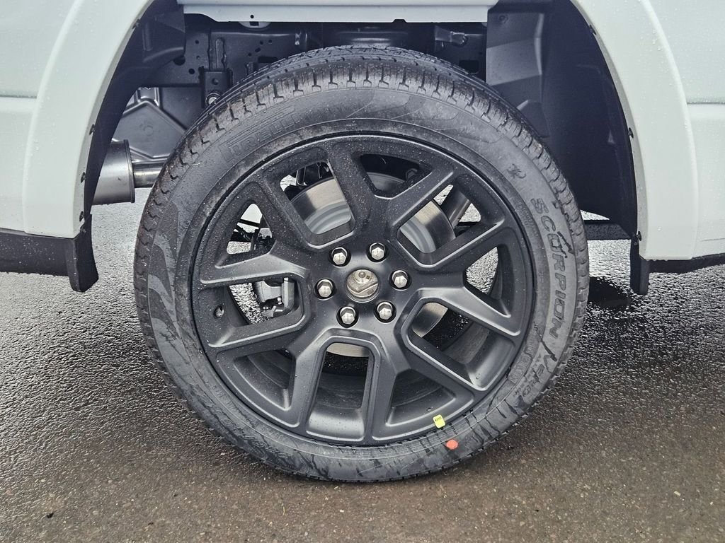 New 2026 Bright White Clear-Coat Exterior Paint RAM Laramie image 9