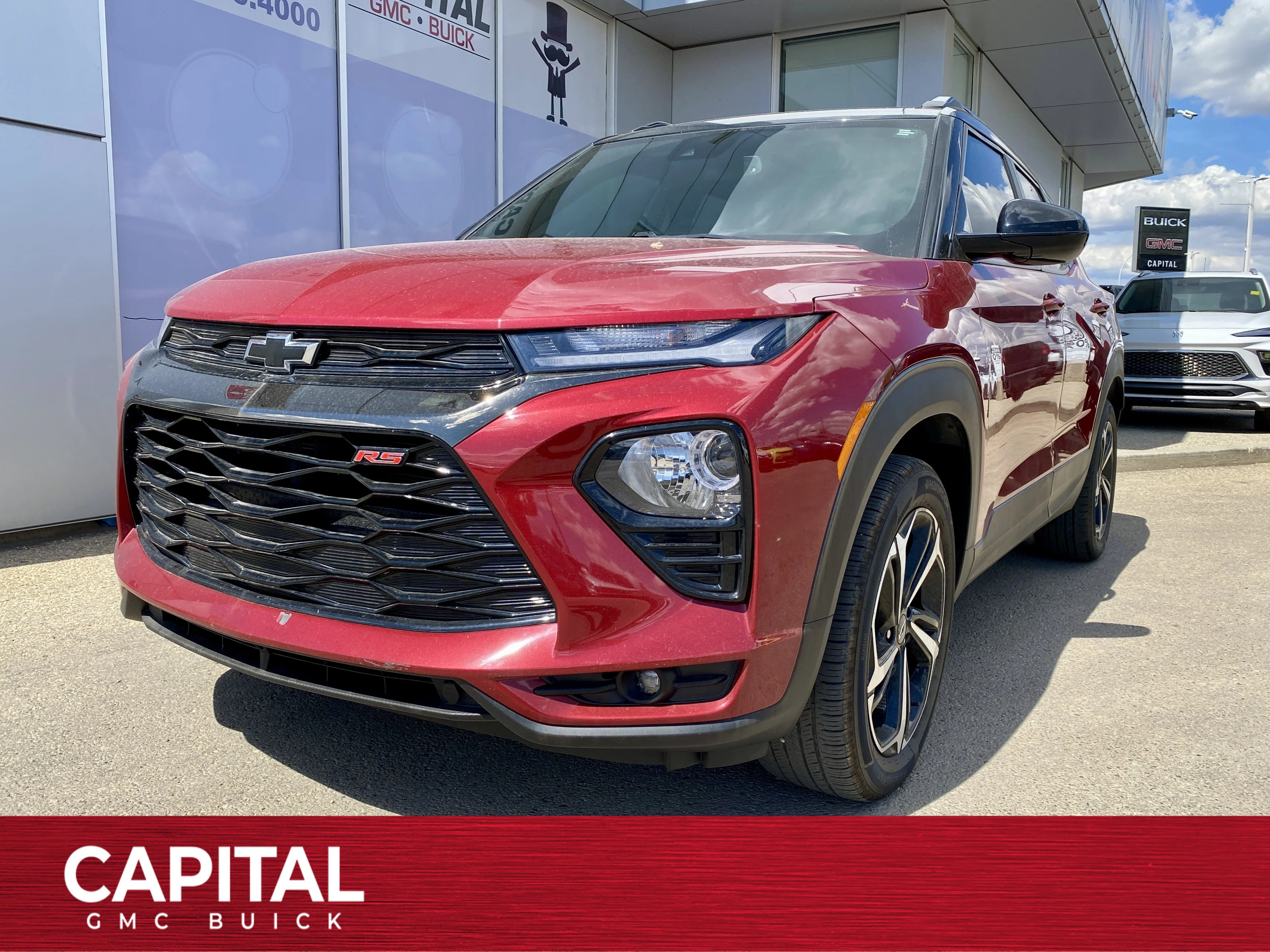 Used 2021 Red Chevrolet RS AWD * ADAPTIVE CRUISE * 18 ALLOYS * BLIND SPOT MONITORING * image 1