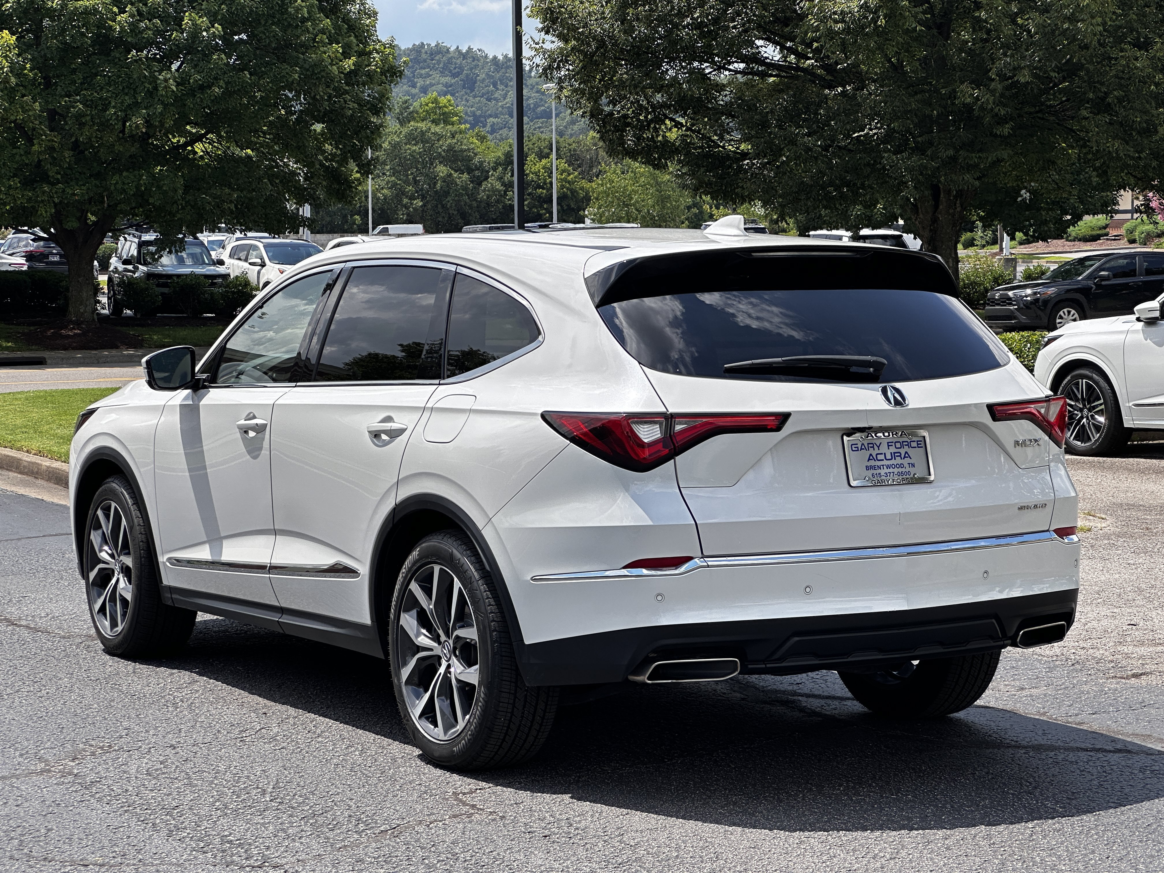Used 2024 Platinum White Pearl Acura SH-AWD TECH image 24