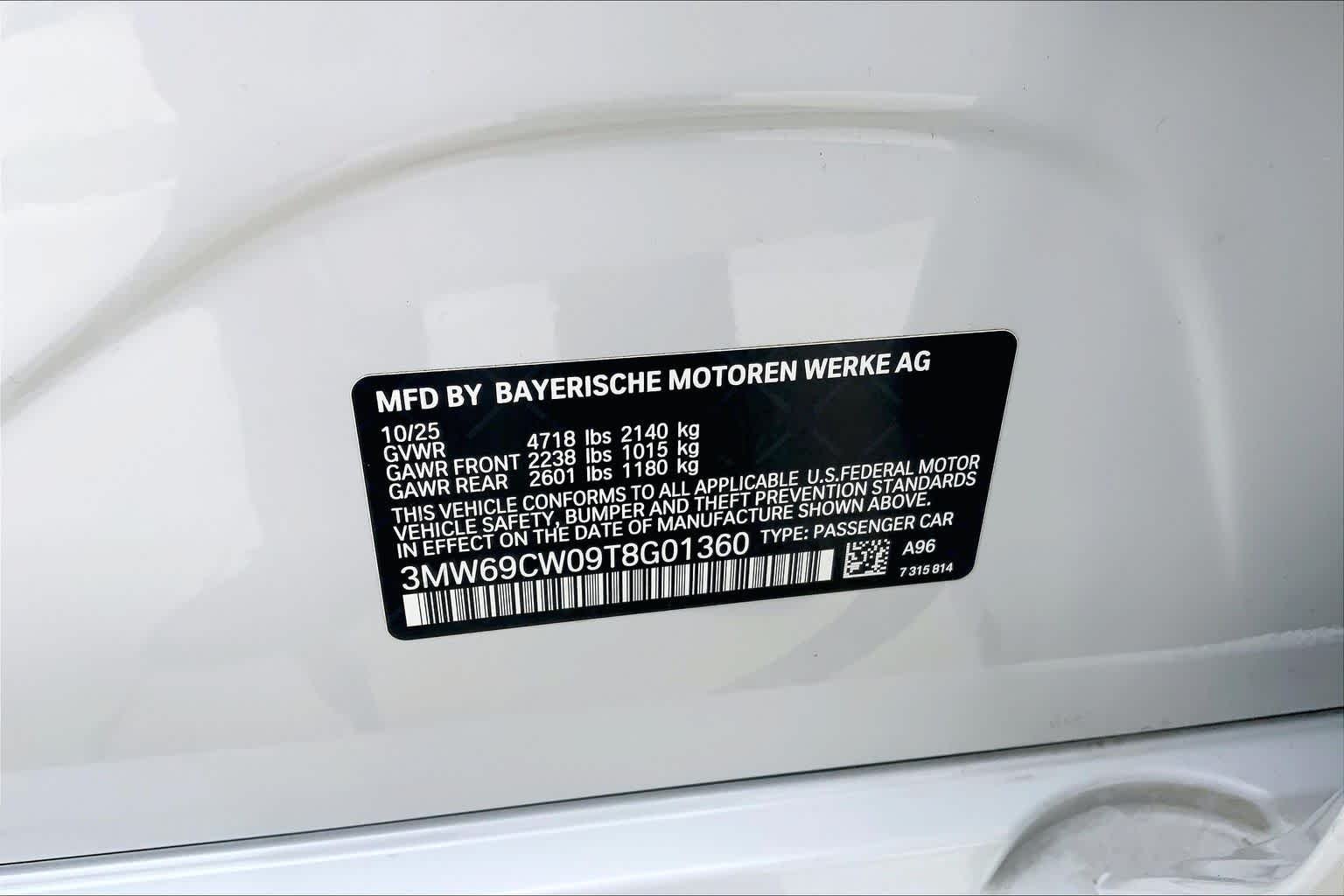 Used 2026 Mineral White Metallic BMW 330i NA image 33