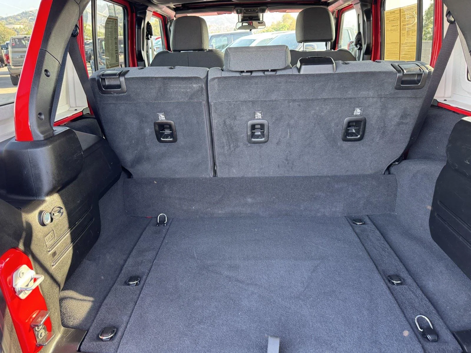 Certified Used 2025 Firecracker Red Clearcoat Jeep Sahara image 12