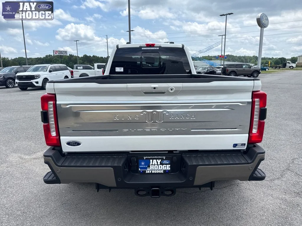 New 2026 Star White Metallic Tri-Coat Ford F-350® King Ranch® image 6