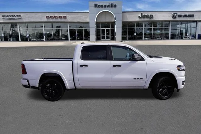 New 2026 Bright White Clear-Coat Exterior Paint RAM Laramie image 4