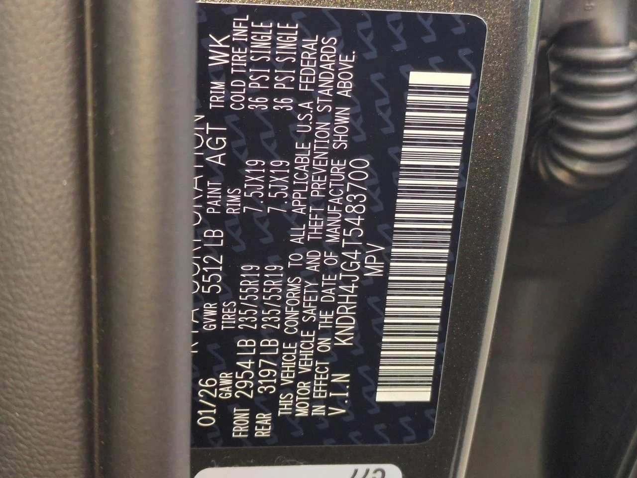 New 2026 Interstellar Gray Kia EX image 33