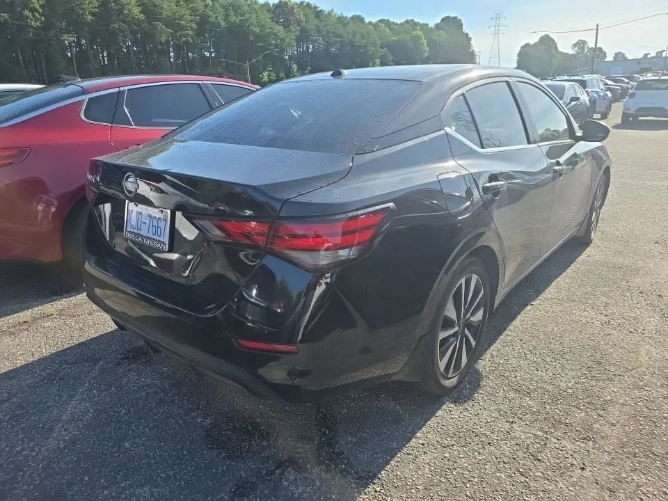 Certified Used 2025 Black Nissan SV image 2