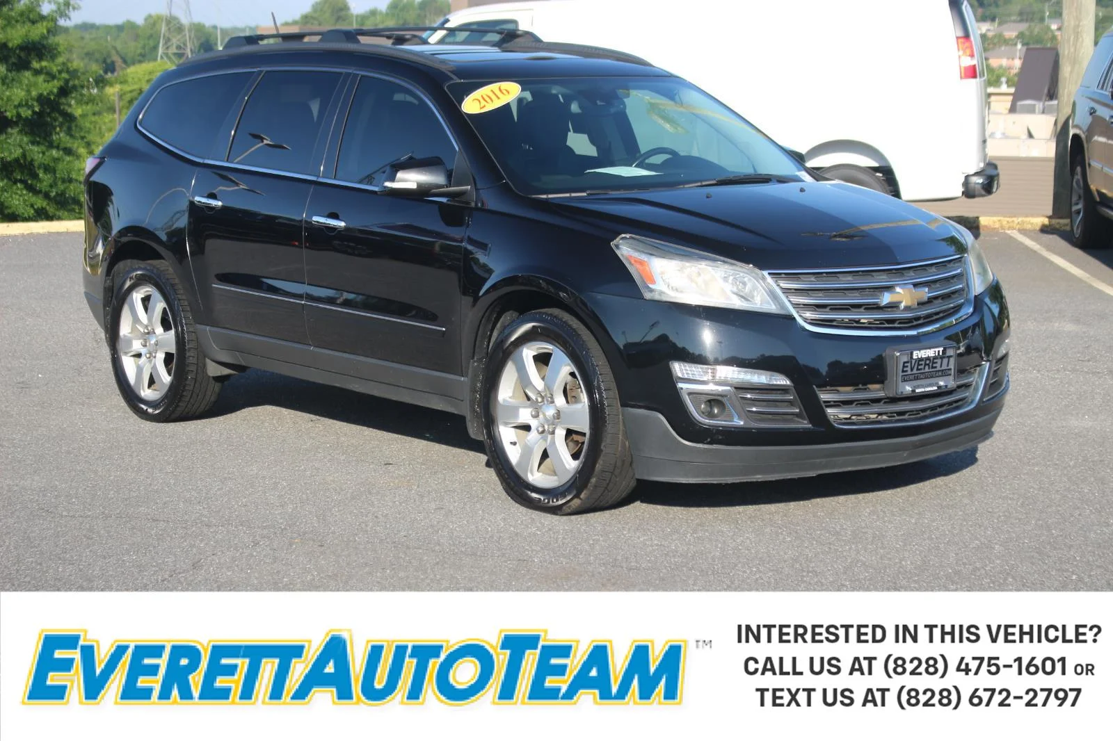 Used 2016 MOSAIC BLACK METALLIC Chevrolet LTZ image 1