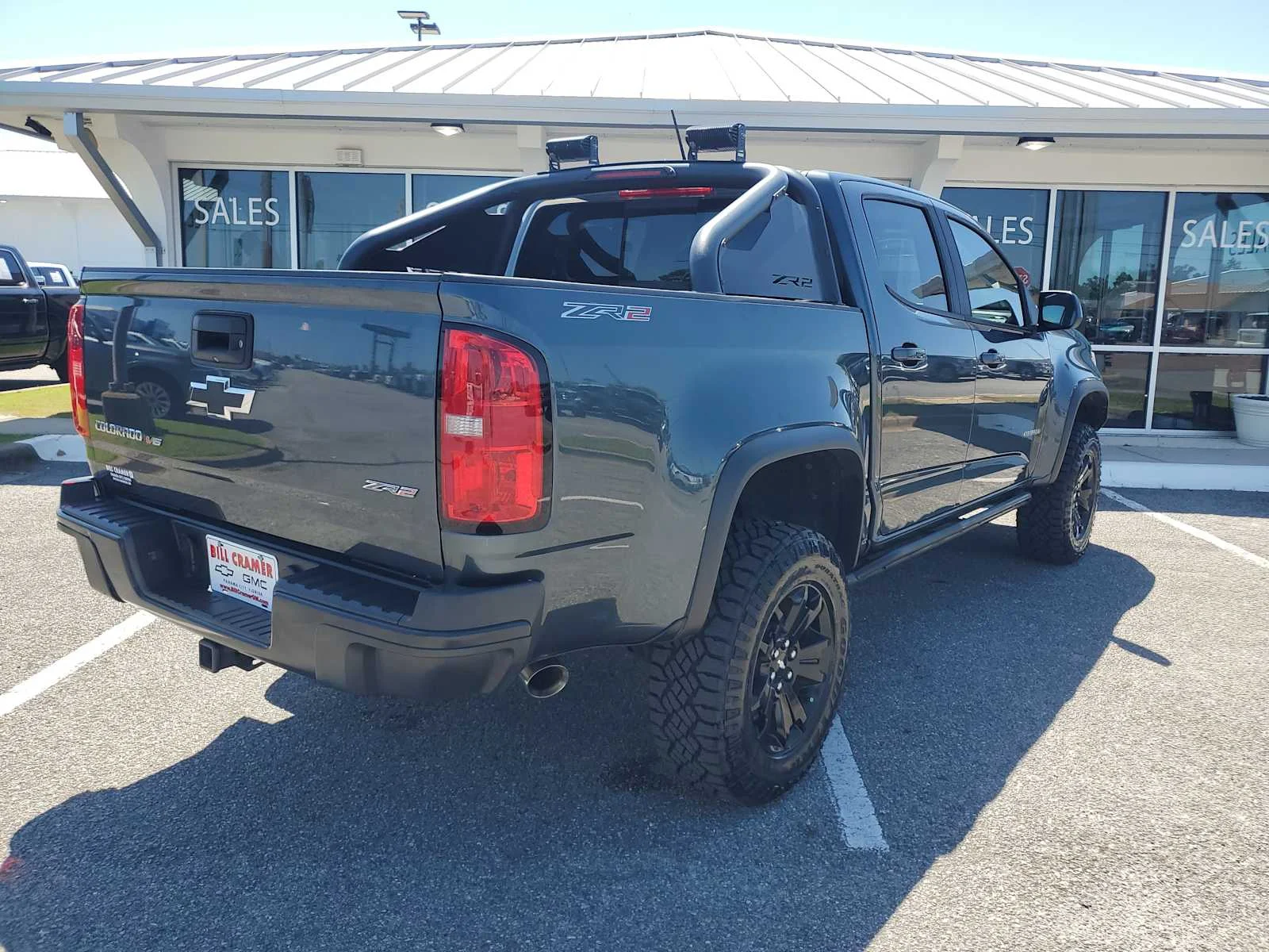 Used 2019 SHADOW GRAY METALLIC Chevrolet 4WD ZR2 image 8