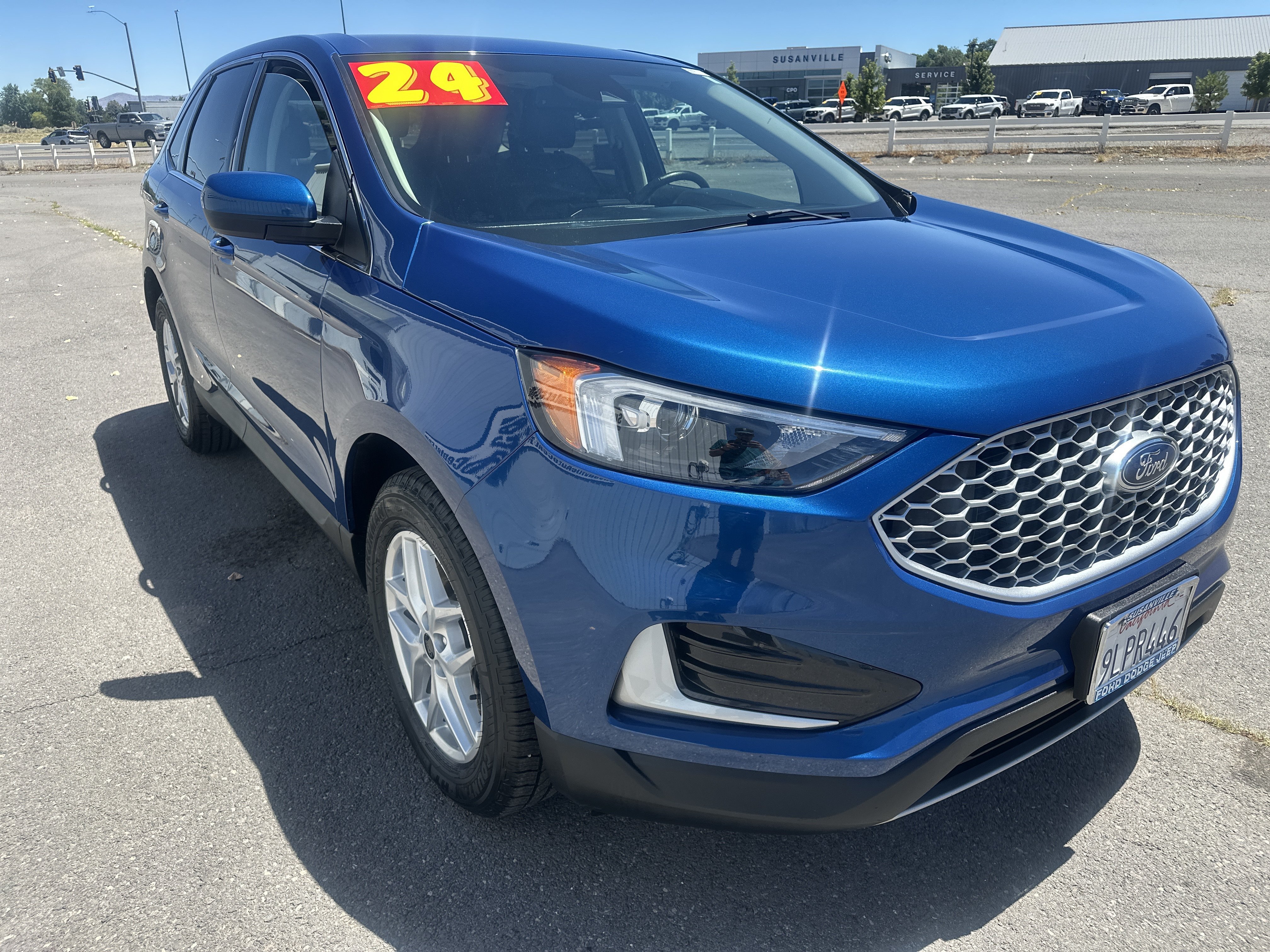 Used 2024 Blue Ford  image 7