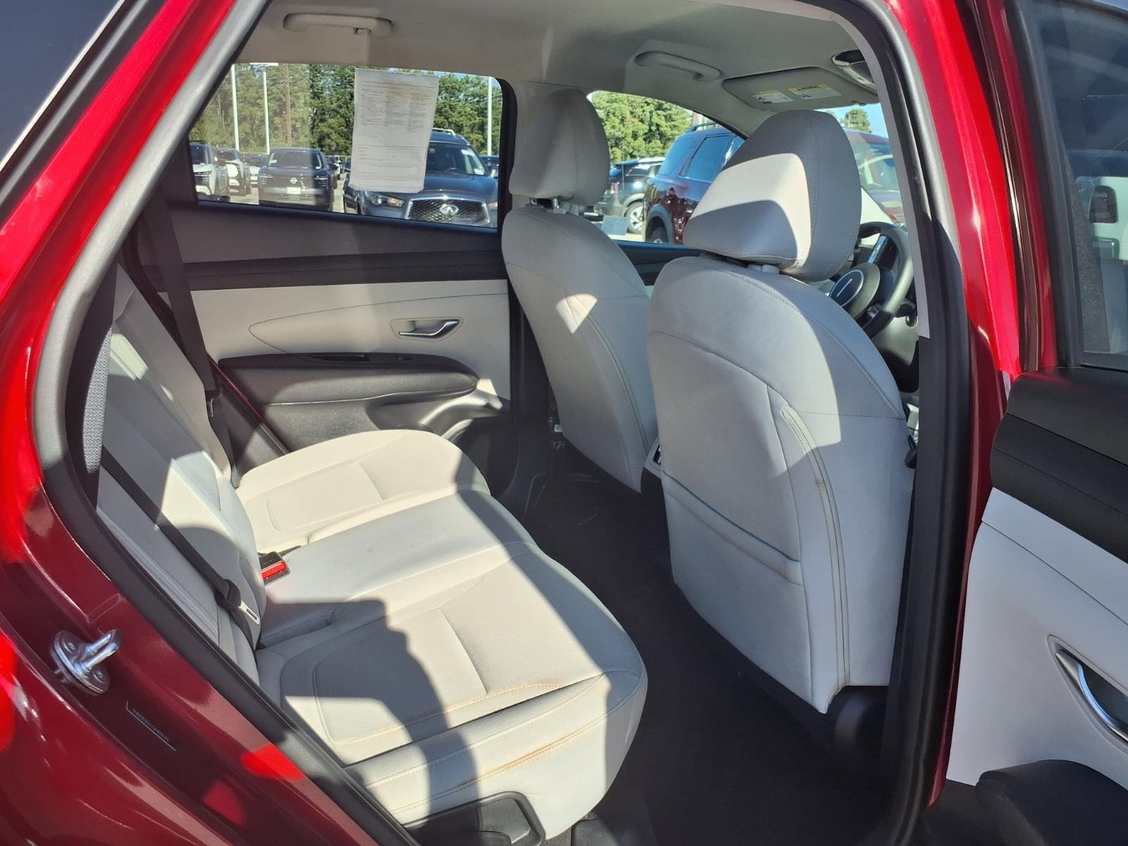 Used 2025 Ultimate Red Hyundai SEL image 13