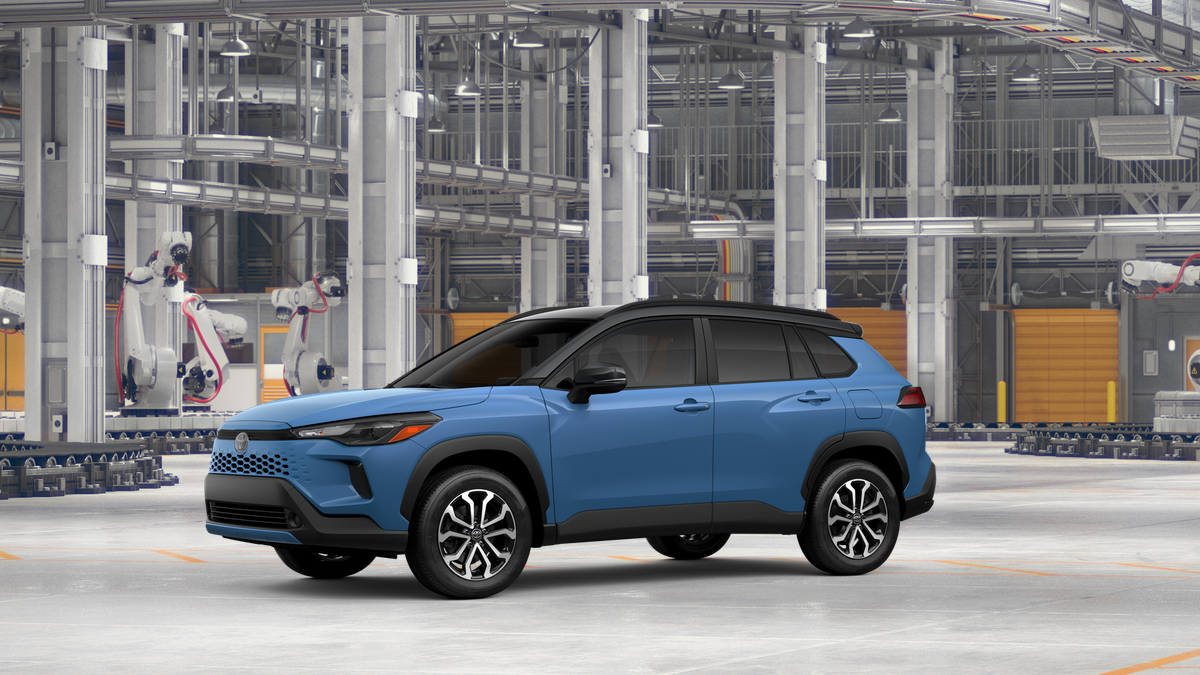 New 2026 Cavalry Blue Toyota Hybrid SE image 10