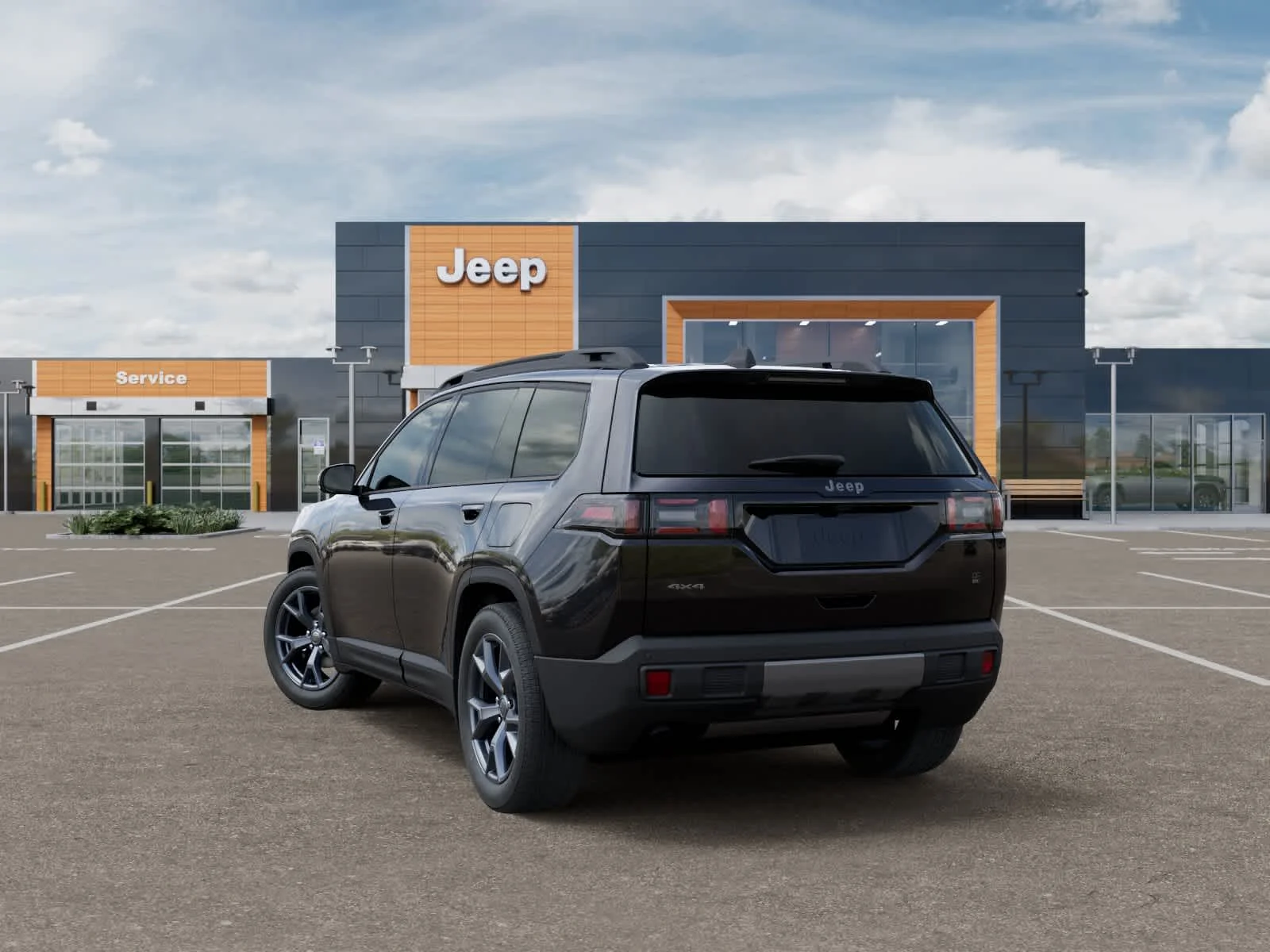 New 2026 Diamond Black Crystal Pearlcoat Jeep 85th Anniversary image 3