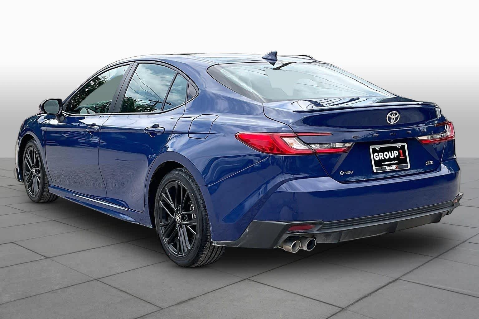 Used 2025 Reservoir Blue Toyota SE image 12
