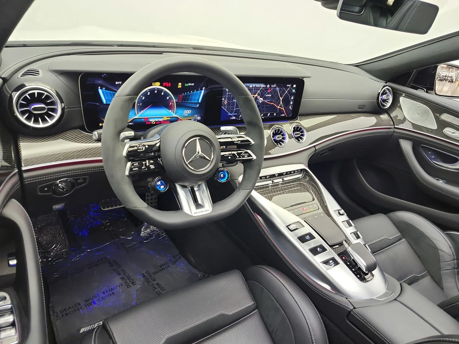 Certified Used 2022 MANUFAKTUR Diamond White Metallic Mercedes-Benz AMG® GT 53 image 14