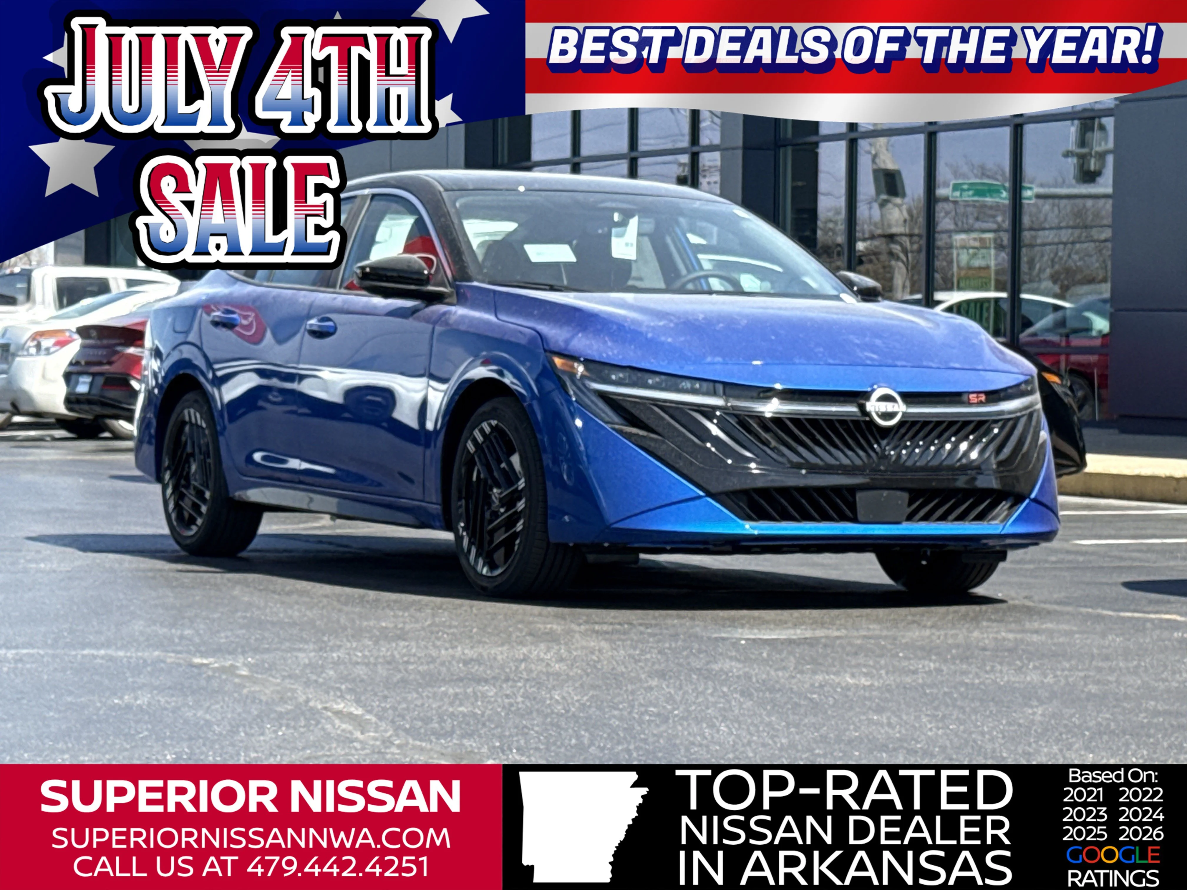 New 2026 Bluestone Pearl/Super Black Nissan SR image 1