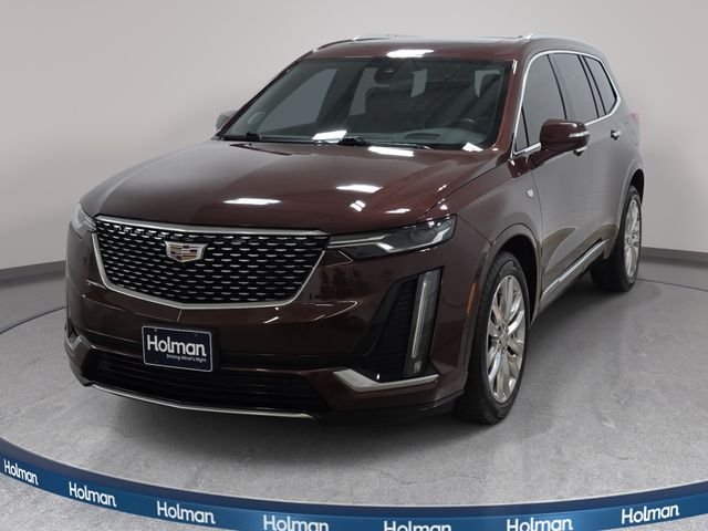 Used 2022 Red Cadillac Premium Luxury image 1