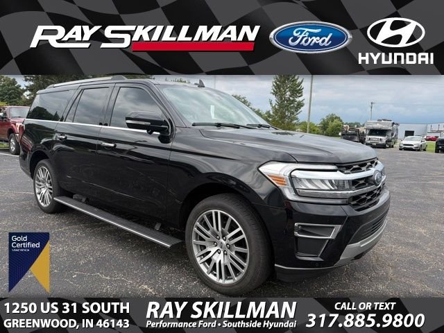 Used 2024 Agate Black Metallic Ford Limited image 1