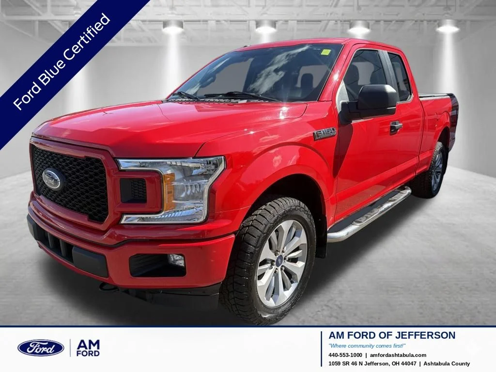 Used 2018 Race Red Ford XL image 1