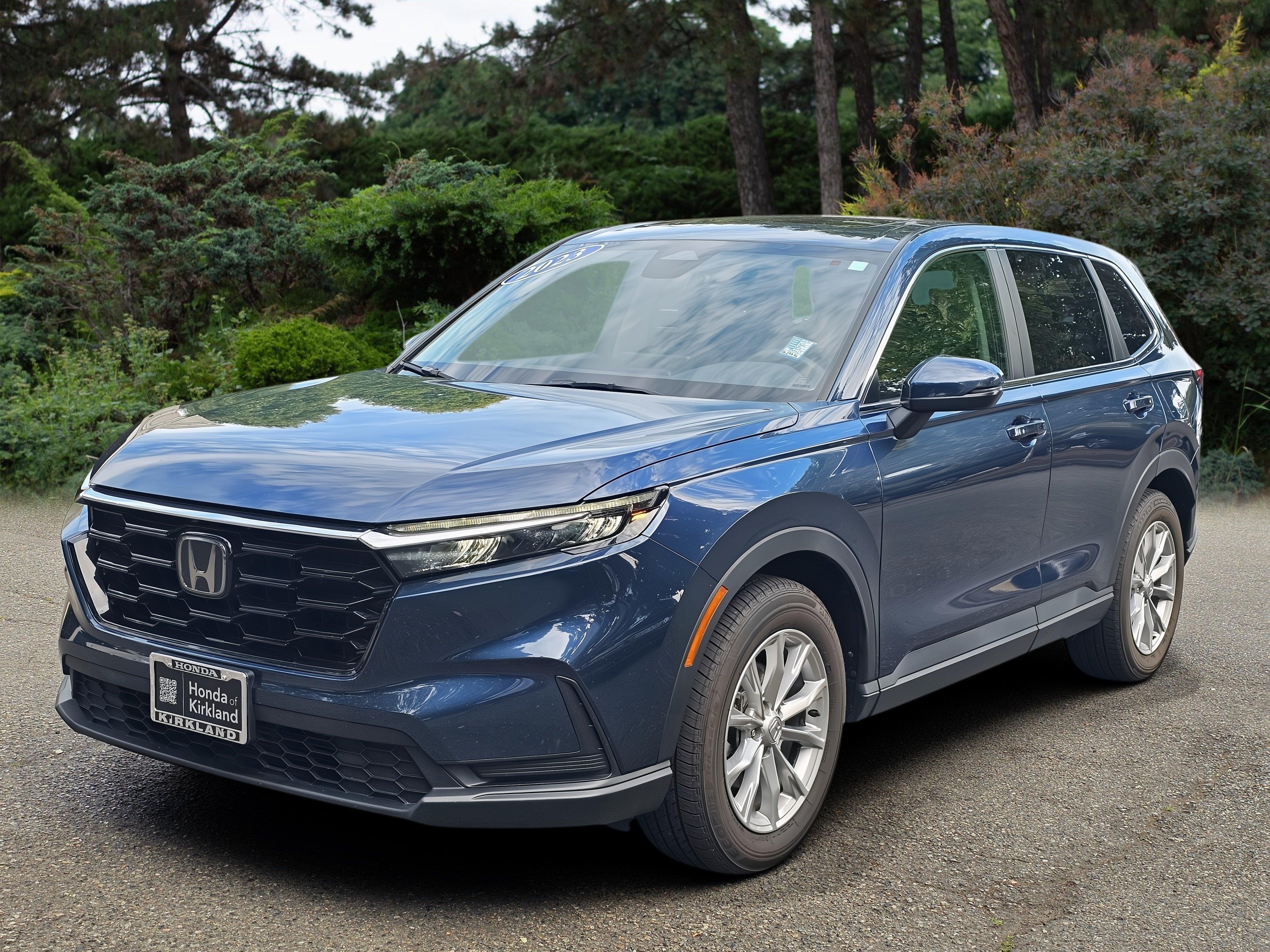 Used 2023 Canyon River Blue Metallic Honda EX image 3