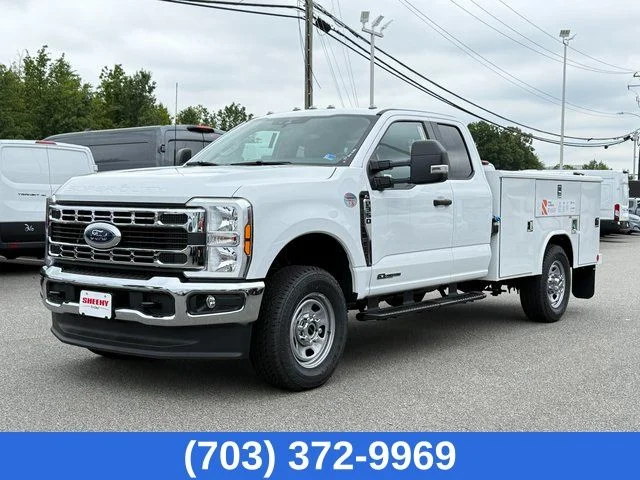 New 2026 Oxford White Ford 9' READING SERVICE BODY image 3