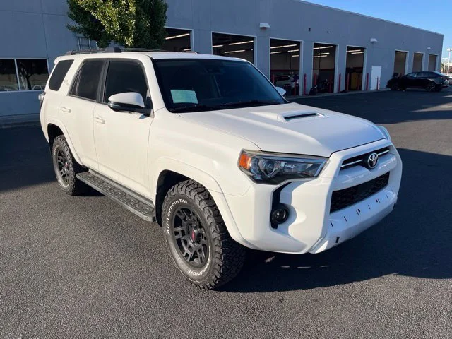 Certified Used 2021 Super White Toyota TRD Off Road Premium image 1