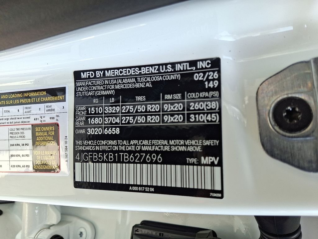 New 2026 Polar White Mercedes-Benz GLE 450 image 15