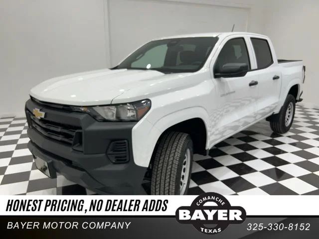 New 2026 White Chevrolet Work Truck image 1