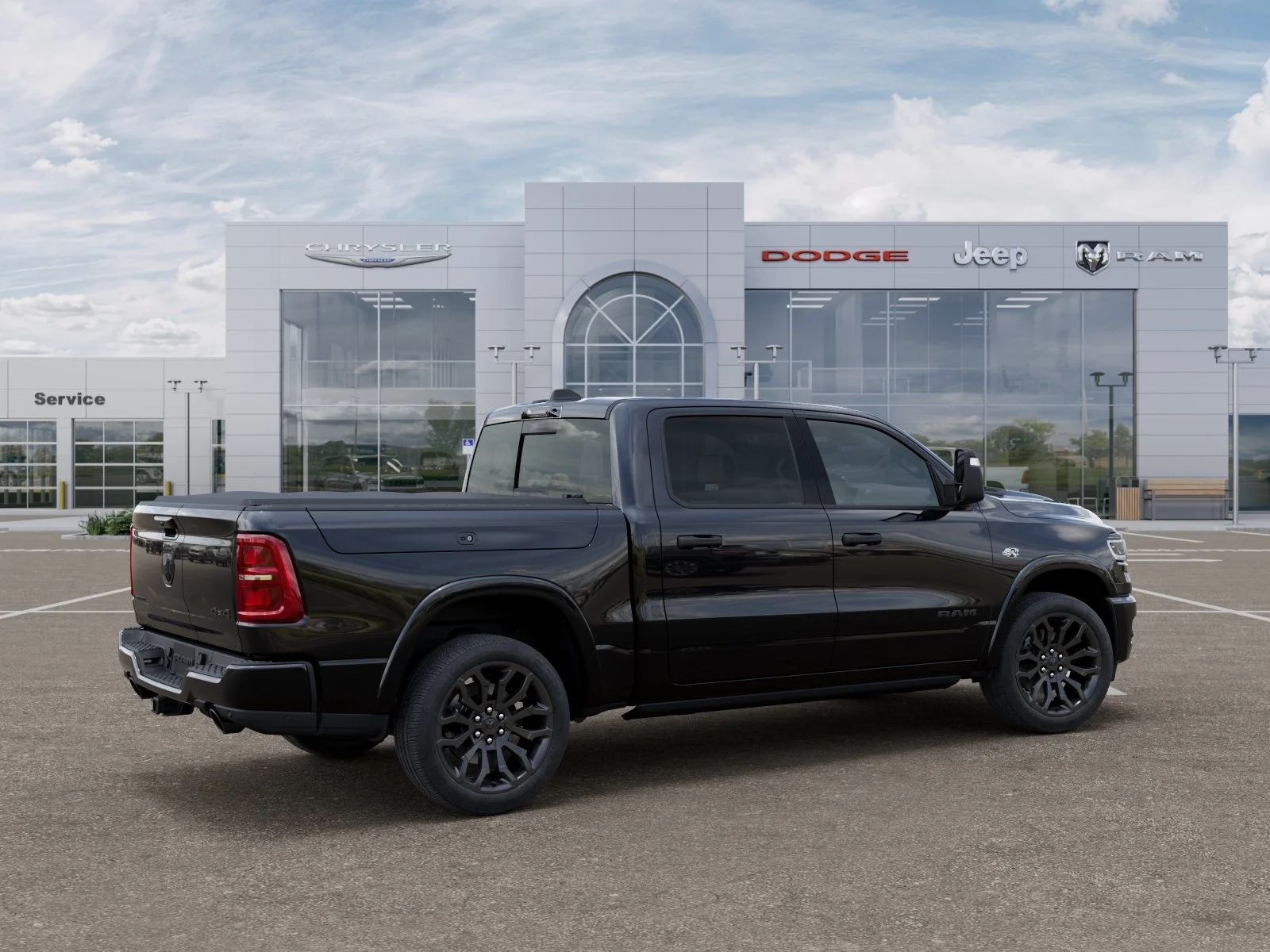 New 2026 Diamond Black Crystal Pearl-Coat Exterior Paint RAM Limited image 31