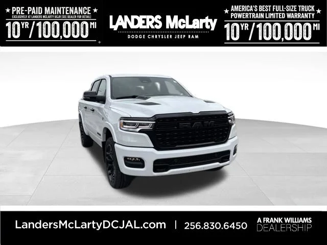 New 2026 Bright White Clear-Coat Exterior Paint RAM Limited image 1