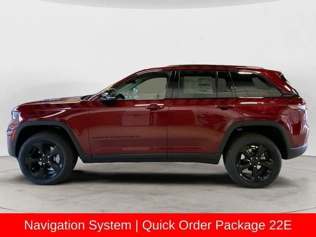 New 2025 Velvet Red Pearlcoat Jeep LIMITED 4X4 image 2
