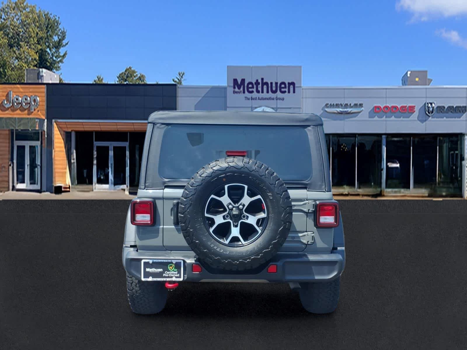 Used 2021 Sting-Gray Clearcoat Jeep Unlimited Rubicon image 5