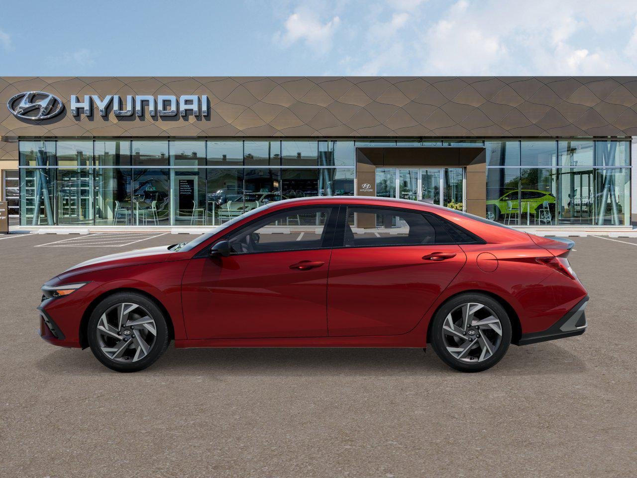 New 2026 Ultimate Red Hyundai SEL Sport image 3