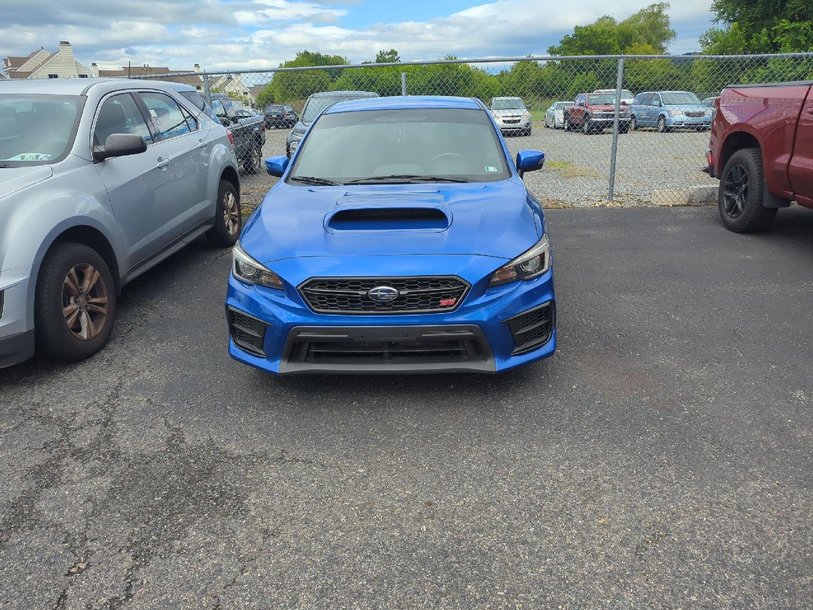 Used 2020 WR Blue Pearl Subaru STI image 2