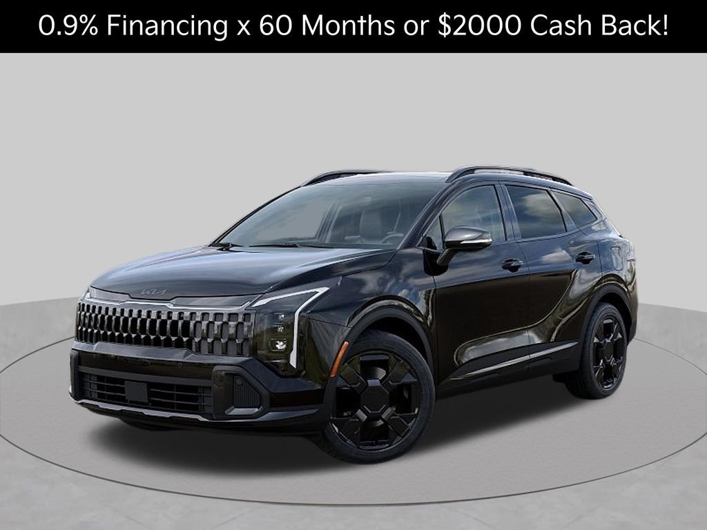 New 2026 Black Kia X-Line image 1