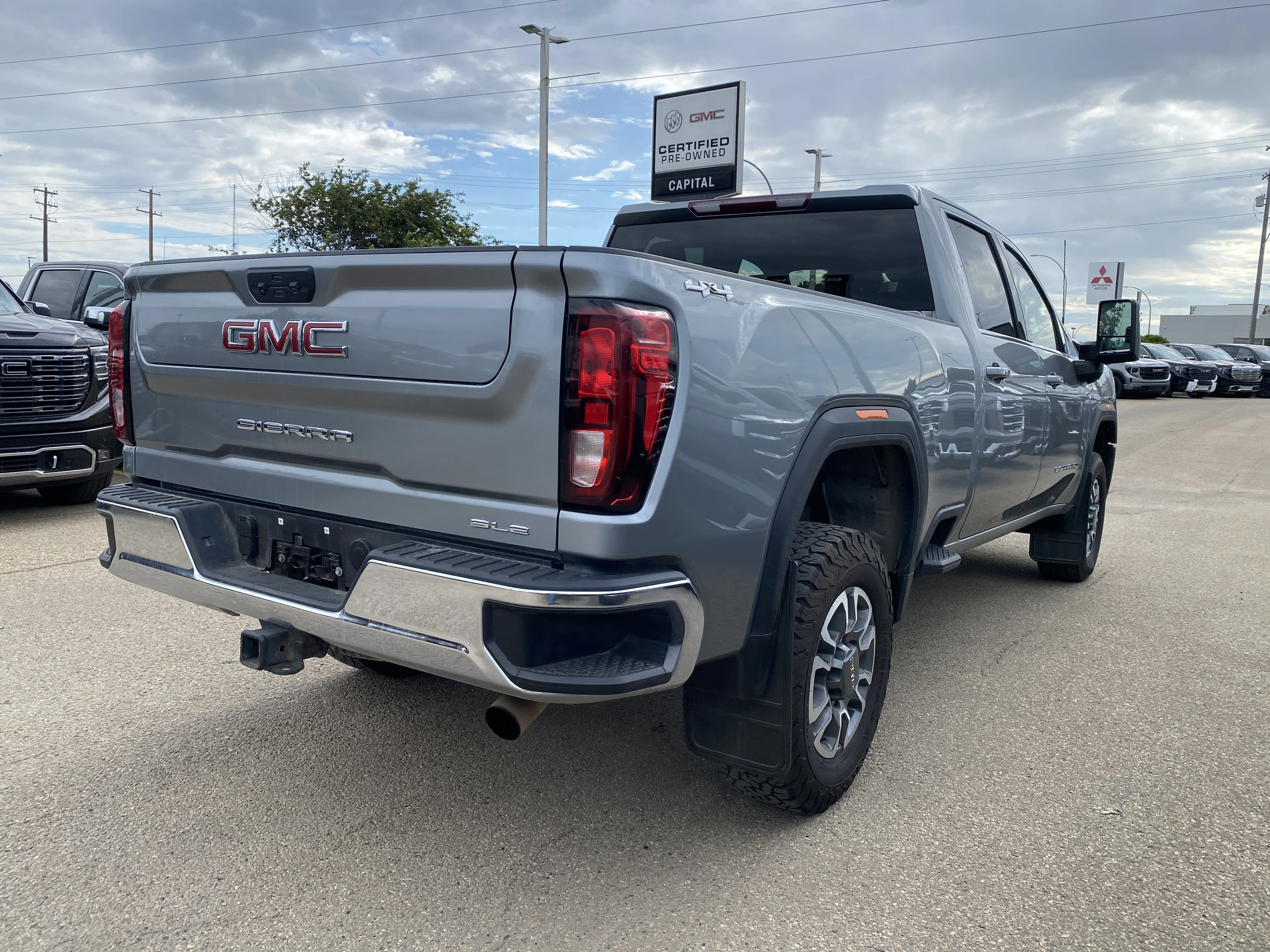 Certified Used 2024 Silver GMC Crew Cab SLE image 5