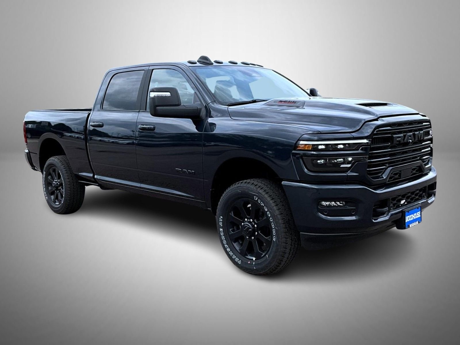 New 2026 Forged Blue Metallic Exterior Paint RAM Laramie image 3