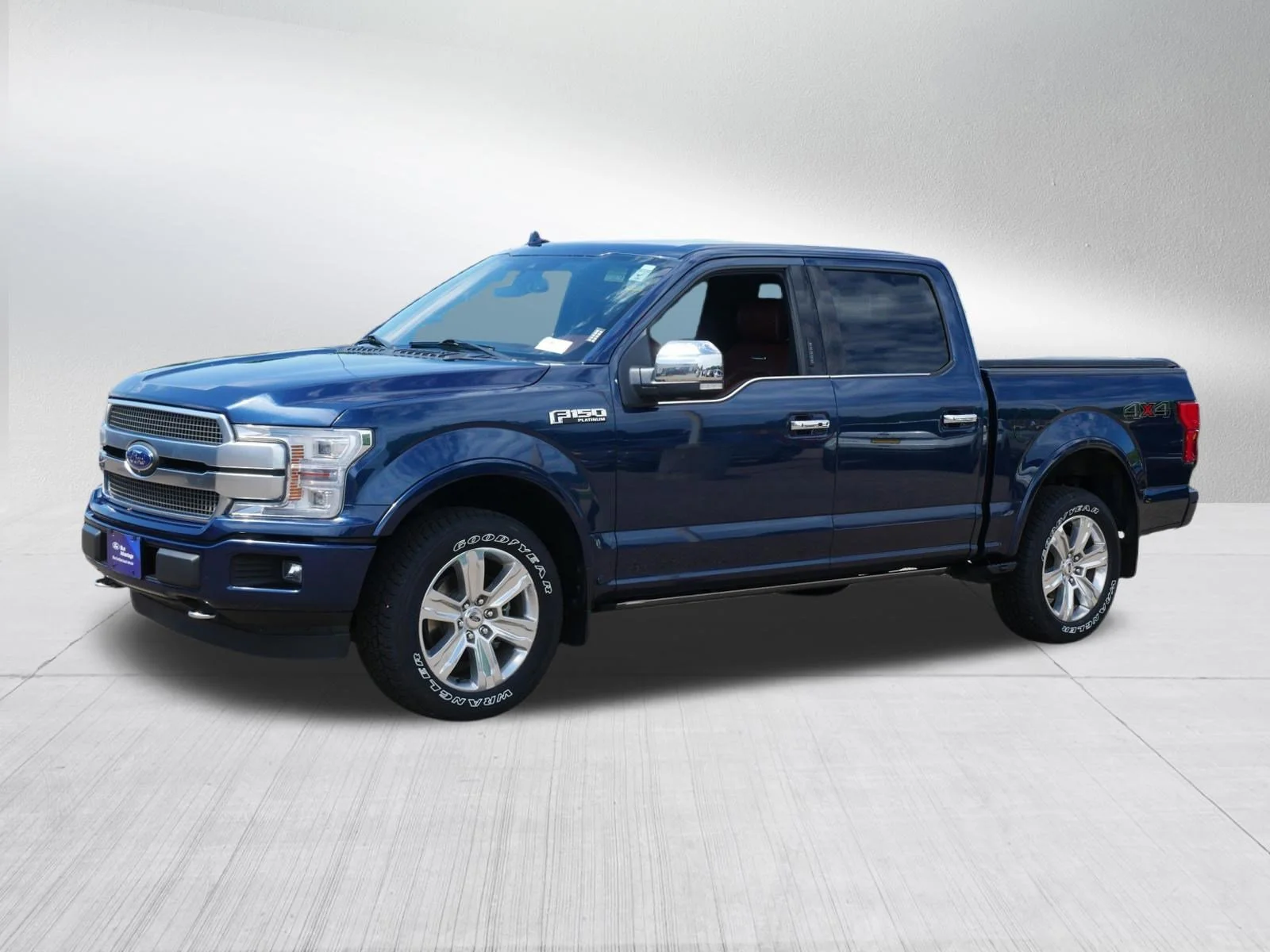 Certified Used 2020 Blue Jeans Metallic Ford Platinum image 3