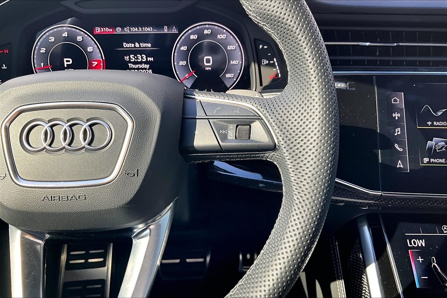 Used 2023 Black Audi 4.0T Premium Plus image 18