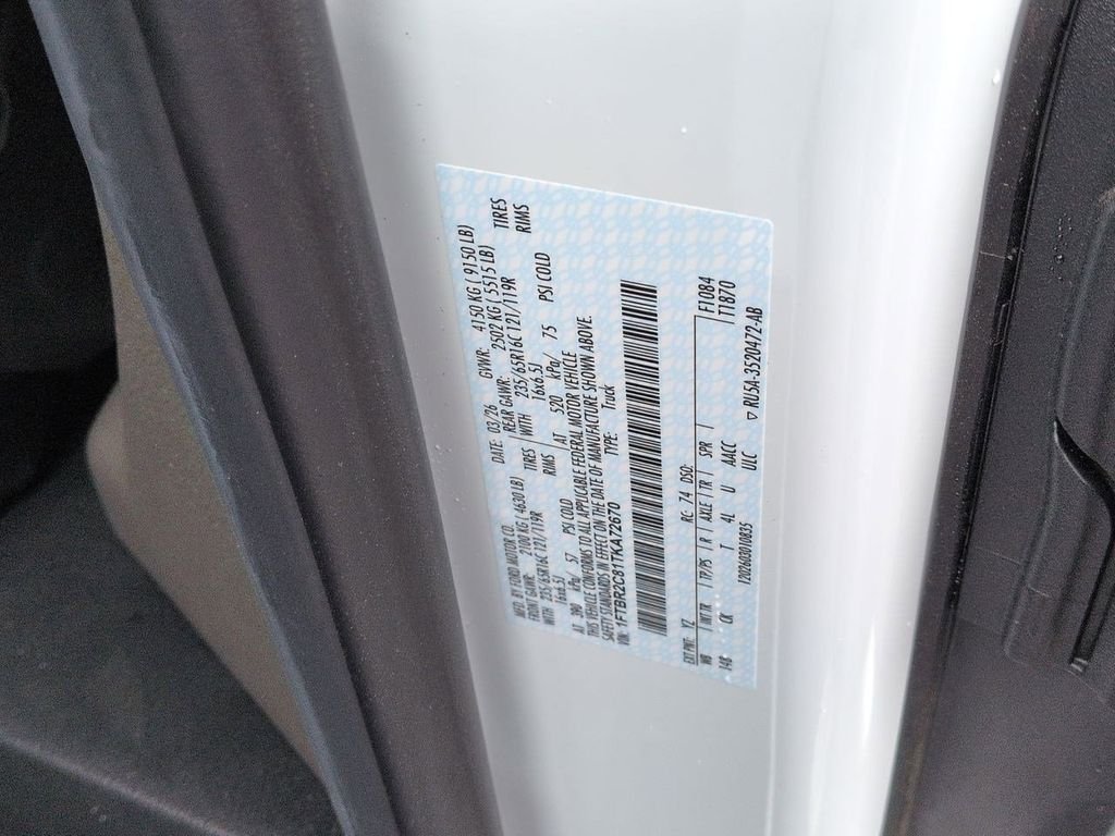 New 2026 Oxford White Ford Cargo Van image 62