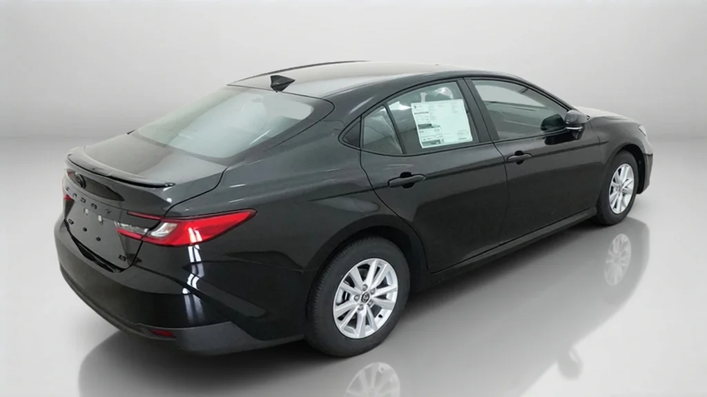 New 2026 Midnight Black Metallic Toyota LE image 9