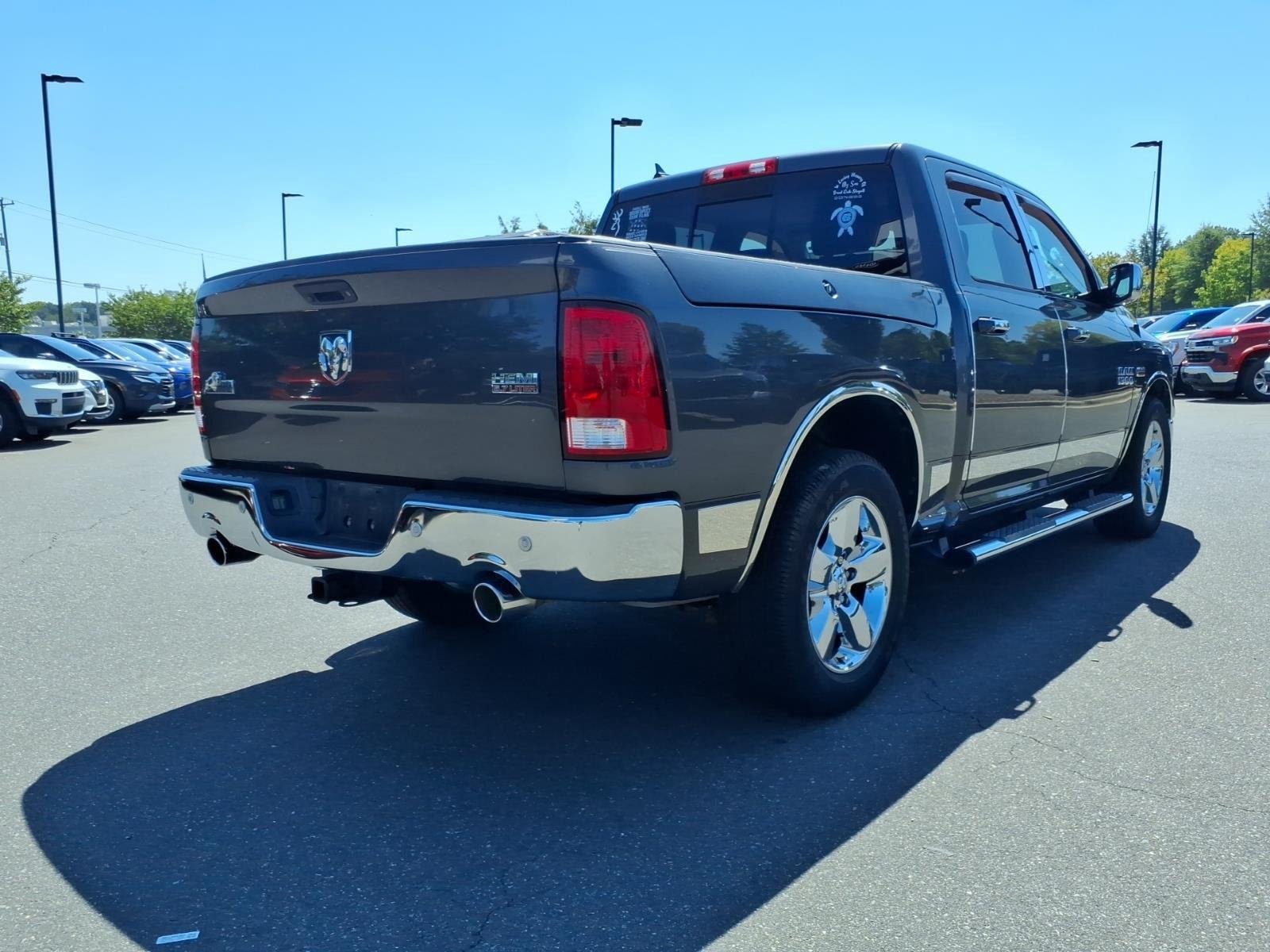 Used 2017 Granite Crystal Metallic Clearcoat Ram Big Horn image 2
