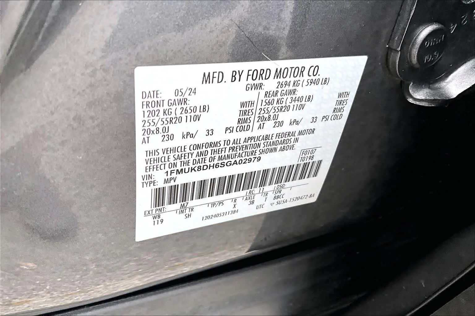 Used 2025 Carbonized Gray Ford Active image 34