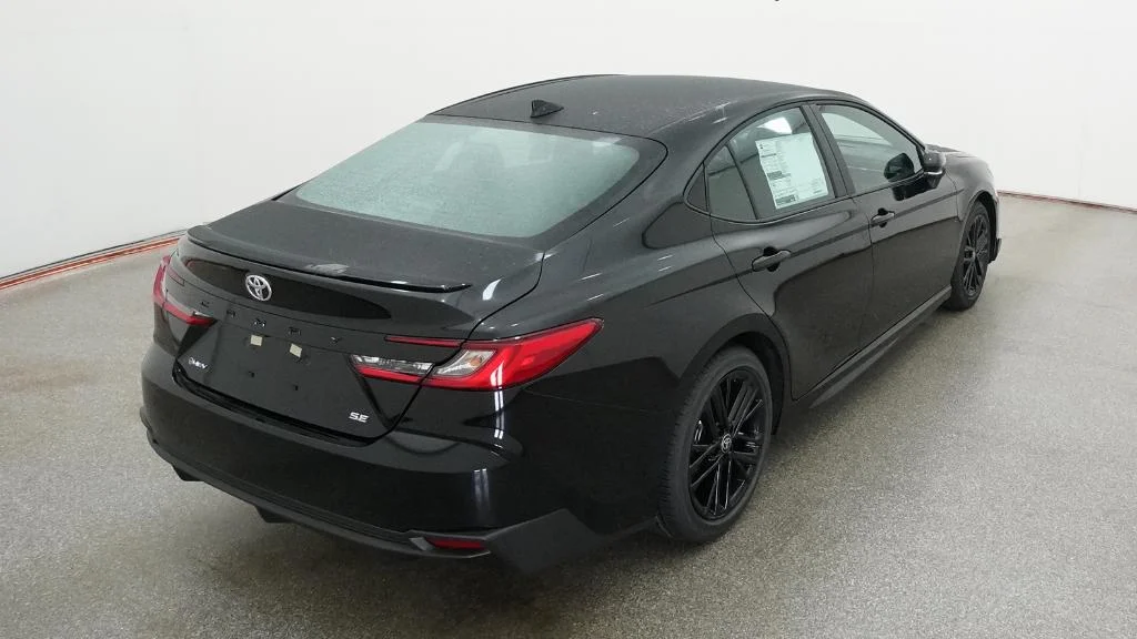 New 2026 Midnight Black Metallic Toyota SE image 6