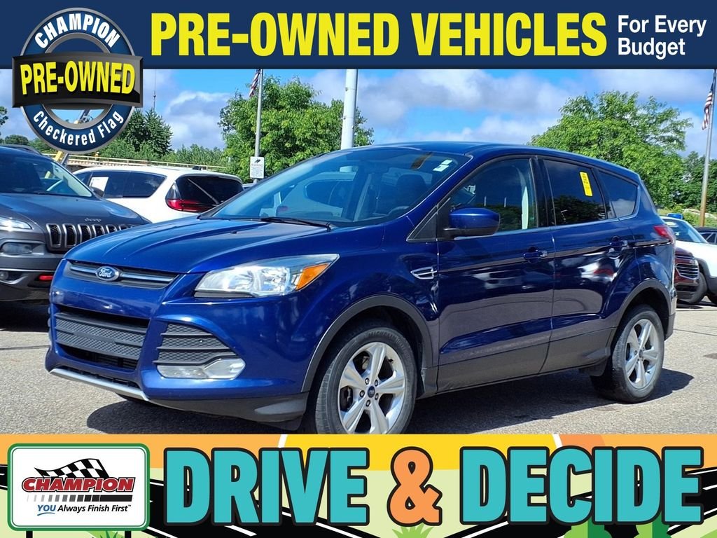 Used 2014 Blue Ford SE image 1