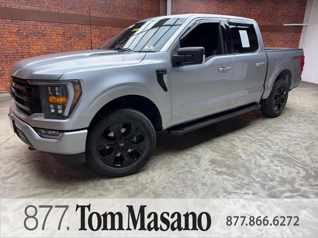 Certified Used 2023 Silver Ford XLT image 1