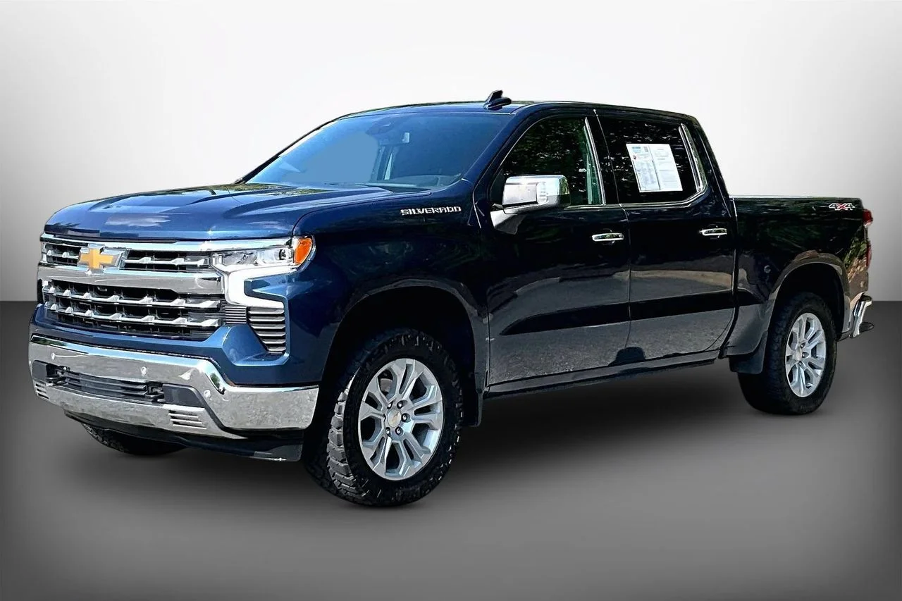 Certified Used 2023 Blue Chevrolet LTZ image 4
