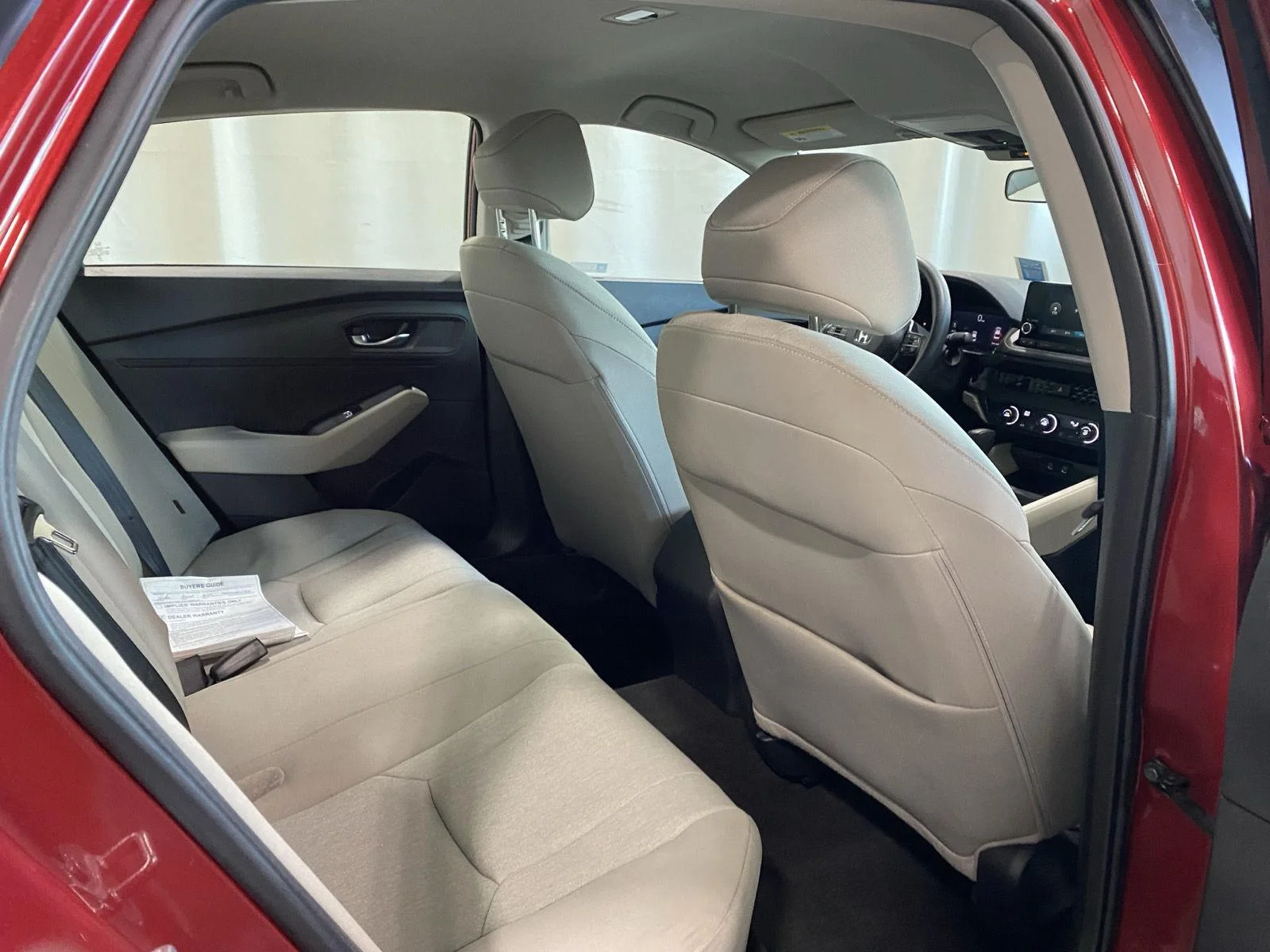 Used 2024 Radiant Red Metallic Honda LX image 12