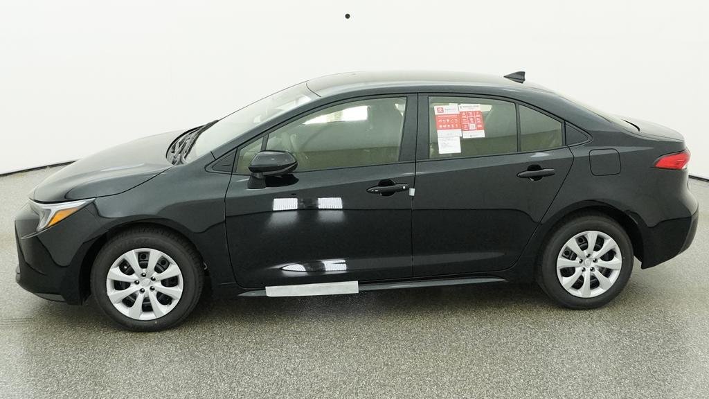 New 2026 Midnight Black Metallic Toyota Hybrid LE image 3