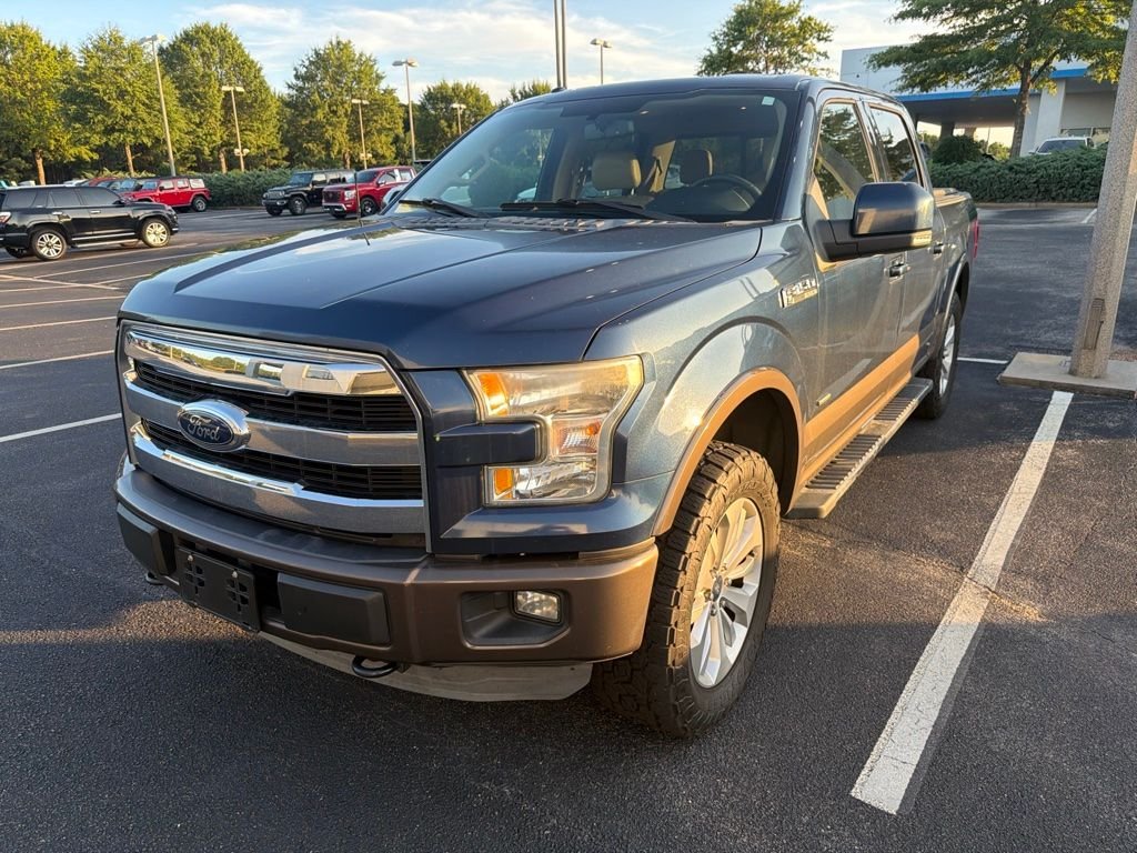 Used 2015 Blue Ford Lariat image 2