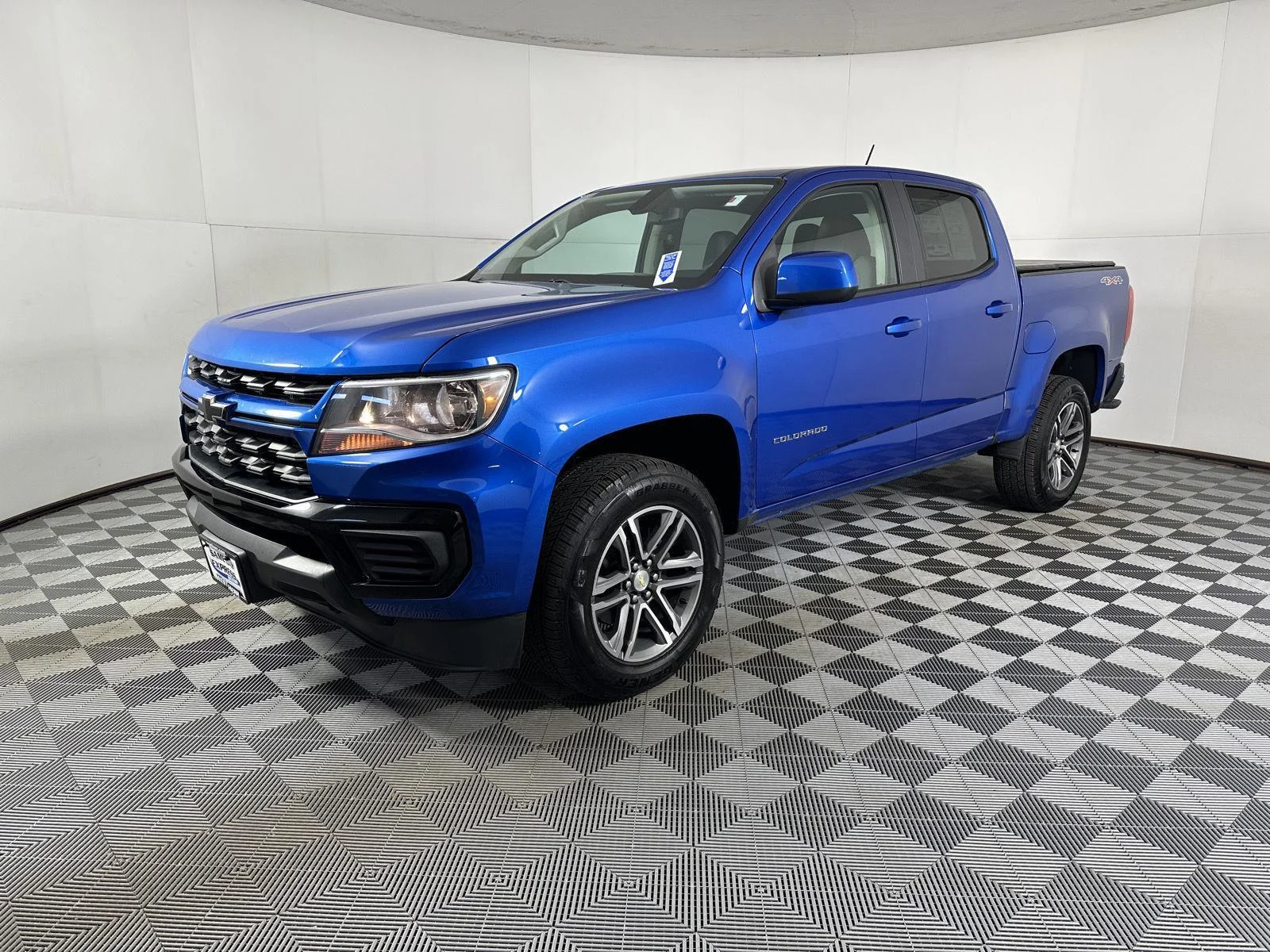 Used 2021 Bright Blue Metallic Chevrolet 4WD Work Truck image 13