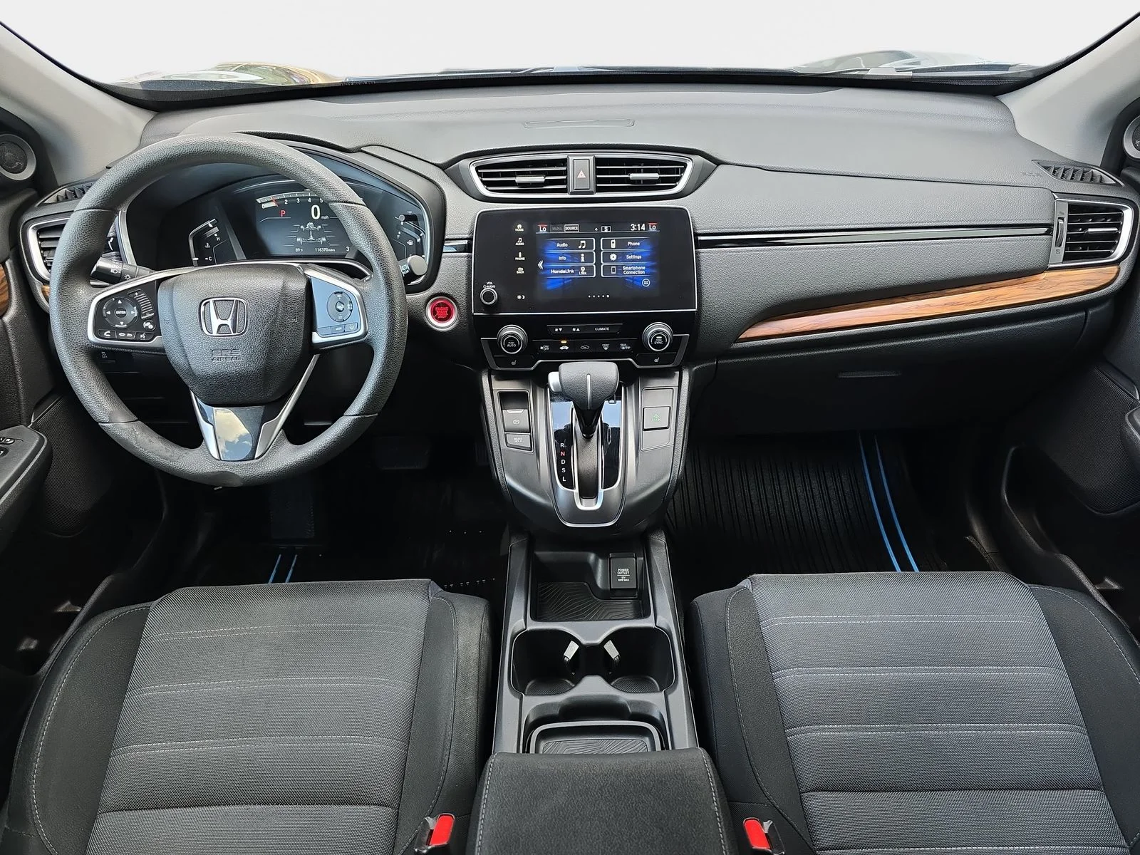 Used 2017 Crystal Black Pearl Honda EX image 10